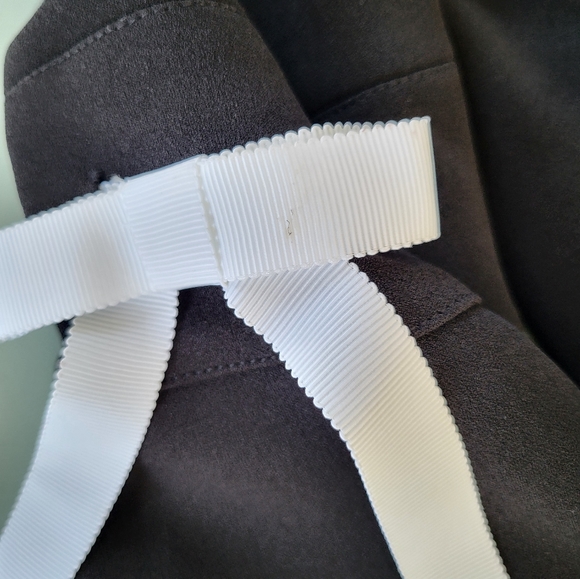 Calvin Klein Black Dress with bows - Size 6 - Picture 5 of 5